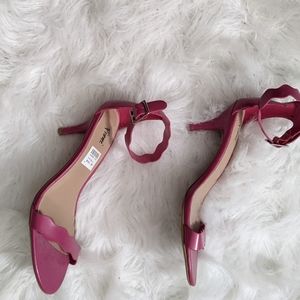 Women's Brean New, Never Worn New Hot Pink Ankle Strap Heels, Size 7